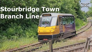 Shortest cutest railway line Europe and Britain  Parry people Mover  Stourbridge Town Branch Line [upl. by Nikaniki]