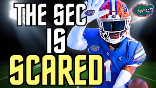 Vernell Brown Future BREAKOUT  4⭐️ Florida Gators Wide Receiver Recruit  NASTY Route Running [upl. by Htnnek562]