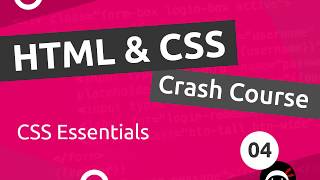 HTML amp CSS Crash Course Tutorial 4  CSS Basics [upl. by Soulier]