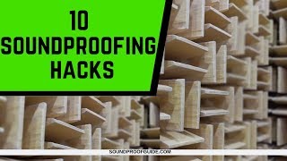 10 Cheap Soundproofing Hacks You Should Do [upl. by Torbert]