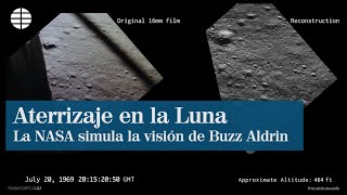 ¿Qué vio Aldrin cuando aterrizó en la Luna [upl. by Nurse412]