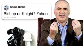 Garry Kasparov Answers Chess Questions From Twitter  Tech Support  WIRED [upl. by Ebby530]