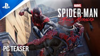 Marvels SpiderMan Miles Morales  Teaser Trailer  PC Games [upl. by Rodgers]