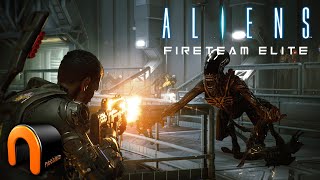 Aliens Fireteam Elite FIRST PLAY Solo AliensFireteamElite [upl. by Murtagh]