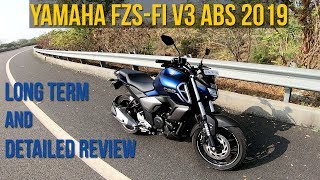 Yamaha FZSFI V3 Long Term Review  Watch before you buy [upl. by Zealand131]