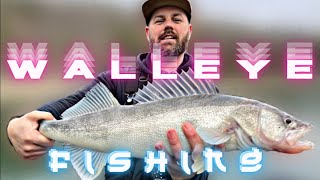 Walleye Fishing Lake Roosevelt in the early spring [upl. by Aznola613]