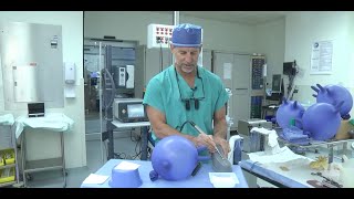 Dr Cantor Demonstrates Tools Used in Spinal Surgery  Cantor Spine Institute [upl. by Ullund]