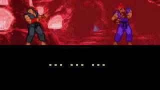 Street Fighter Alpha 3 GBA game over 2 [upl. by Marte517]