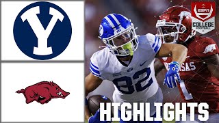 BYU Cougars vs Arkansas Razorbacks  Full Game Highlights [upl. by Nyleve370]