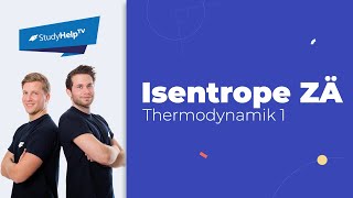 Isentrope Zustandsänderung Thermodynamik StudyHelp [upl. by Annmarie]