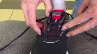 How To Lace Your Shoes  Loop Hook And Ladder Knot [upl. by Gnouc]