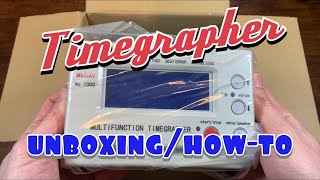 Timegrapher Unboxing and First Use Weishi No 1000 [upl. by Nahtaj]