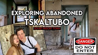 Exploring ABANDONED Georgia TSKALTUBO ABANDONED Soviet Resort Town S2E3 [upl. by Saidnac]