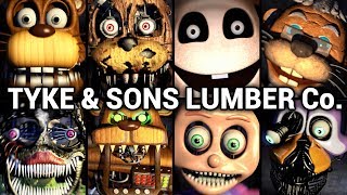 Tyke and Sons Lumber Co All Jumpscares [upl. by Esiuqcaj]