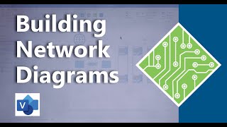 Building a Network Diagram Using Microsoft Visio 2021 [upl. by Anihtyc]