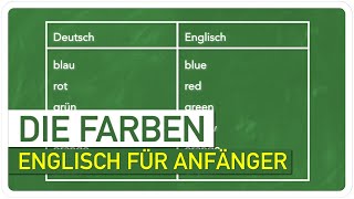 Englisch lernen für Anfänger  Die Farben [upl. by Asseram369]