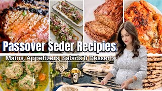 Passover Seder amp Shabbat Recipes Sephardic Pesach Menu [upl. by Charmain]