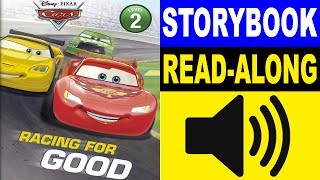 Cars Read Along Story book Read Aloud Story Books Cars  Racing for Good [upl. by Ynafit]