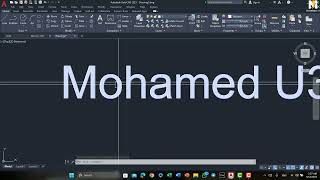 How to make linetype on AutoCAD  كيفية انشاء خط بداخله كلام علي الاوتوكاد [upl. by Lyrradal]