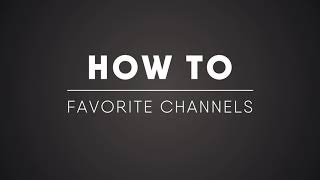 How to Favorite channels on Roku [upl. by Assenyl]