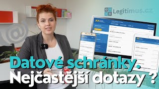 Datová schránka 5 nejčastějších dotazů z praxe [upl. by Ambler]