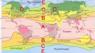 Klimaatclassificatie van Köppen [upl. by Kcirddot]