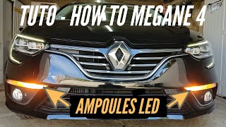 TUTO Renault Megane 4  Clignotants à LED [upl. by Amathist900]