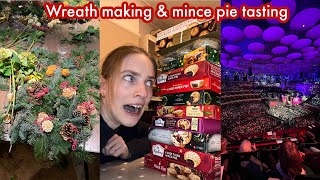 Ultimate mince pie taste test vlogmasday6 [upl. by Rothstein833]