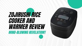 Zojirushi Induction Rice Cooker and Warmer Review  Cooking Rice with Precision  Why You Need It [upl. by Joellen]