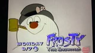 Frosty The Snowman CBS Promo 1993 [upl. by Kcyrred]