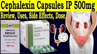 Cephalexin Capsules ip 500mg hindi  Cephalexin capsules ip 250 mg  Uses Side Effects Dose [upl. by Fogel]