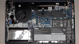 Lenovo IdeaPad 5 15IIL05 Disassembly SSD Hard Drive Upgrade Battery Replacement Repair Quick Look [upl. by Enaywd]