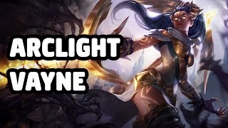 ARCLIGHT VAYNE SKIN SPOTLIGHT  LEAGUE OF LEGENDS [upl. by Riamo]