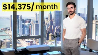 My NYC Apartment Tour Luxury Penthouse in Manhattan [upl. by Franni]