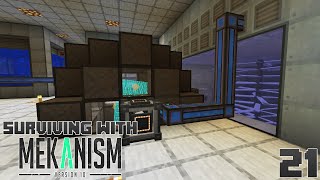 Surviving With Mekanism v10  E21  Water Cooled Fusion Reactor [upl. by Elene]