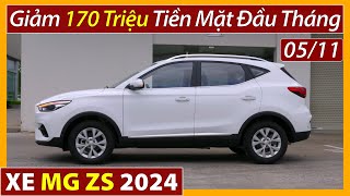 Xe MG ZS giảm 170 triệu đầu tháng 11Xe 5 chỗ gầm cao lăn bánh chưa đến 500 triệu Xe Việt [upl. by Naugal264]