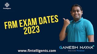 FRM exam Dates 2023  WhatsApp 91 9819137880 frm frmexam [upl. by Arihsak]