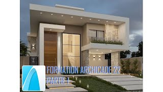 1 FORMATION ARCHICAD 22 [upl. by Rdnaskela]