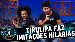 The Noite 280716  Tirulipa imita Beyoncé Bruno Mars e Luan Santana [upl. by Luy351]