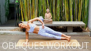 10 MIN SIDE ABS amp OBLIQUES WORKOUT  AtHome Pilates [upl. by Dercy461]