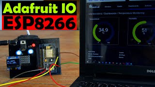 ESP8266 with Adafruit IoT Platform Adafruit IO Adafruit MQTT ESP8266 IoT Project [upl. by Kwarteng]