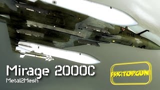 FSX Metal2Mesh  Mirage 2000  M2KC [upl. by Bartholomew]