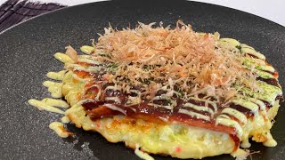 How to Make Prefect Okonomiyaki  Savory japanese pancake [upl. by Alick952]