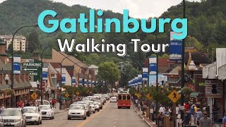 Walking Tour of Downtown Gatlinburg [upl. by Corneille]