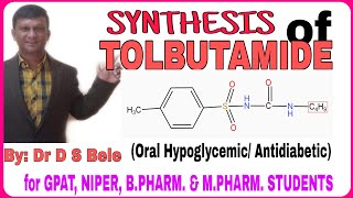 Tolbutamide synthesis [upl. by God]