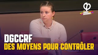 La DGCCRF a besoin de moyens et dagents pour contrôler [upl. by Sirrot]