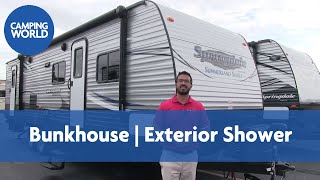 2018 Keystone Springdale Summerland 2820BH  Bunkhouse Travel Trailer  Kona  RV Review [upl. by Leona502]