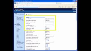 Mitel® SIP Terminal  Administrator Training  Lesson Web UI Configuration and Admin Access [upl. by Nilyak]