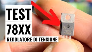 Come si controlla un regolatore di tensione 78XX [upl. by Norwood]