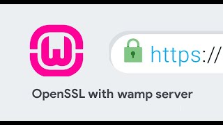 https  How to setup and enable HTTPS with SSL on wamp server virtual host [upl. by Bea]